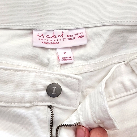 isabel Maternity size 8 midi shorts - Picture 2 of 4